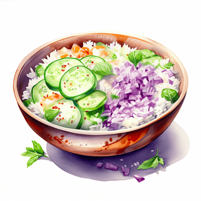 Asian rice bowl for a melasma diet plan