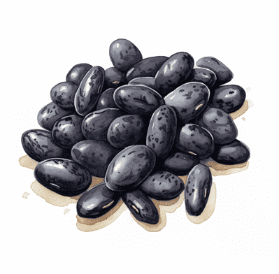 Black soybeans vs black beans - black beans