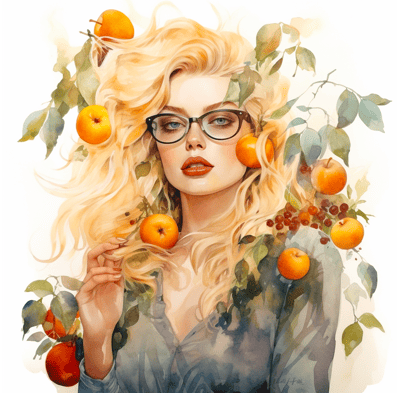 apricot vs nectarine - woman with apricots