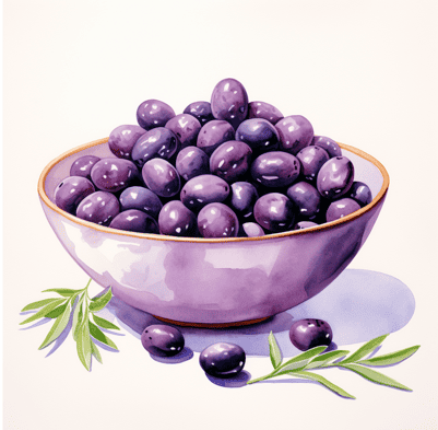 black olives