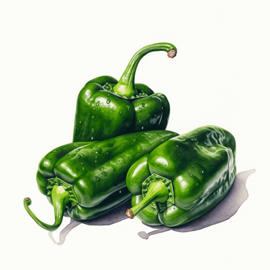 How to freeze poblano peppers