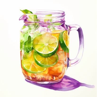 Jug of iced tea