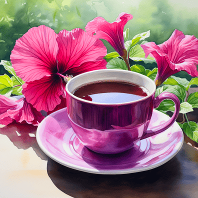 how to make hibiscus tea from plant