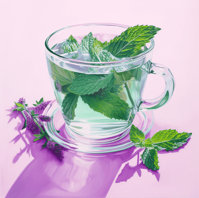 Mint tea