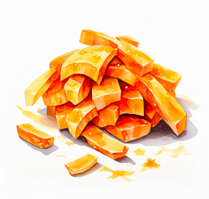 papaya slices