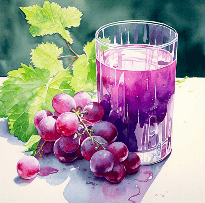 purple grape juice