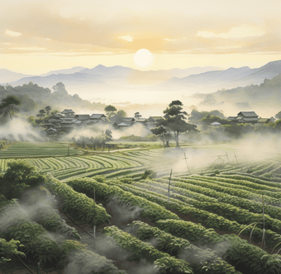 Tea fields