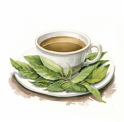 Bay leaf tea