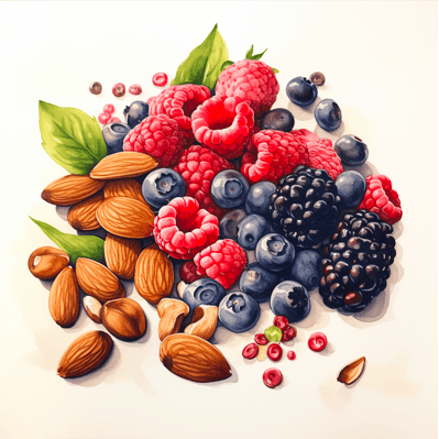 Berries and nuts