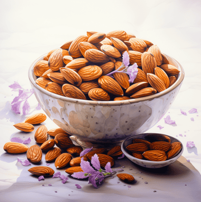 Menopause acne treatment - almonds