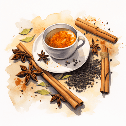 Chai and spices