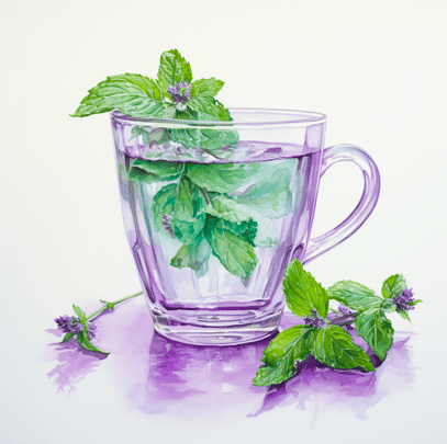 Mint tea