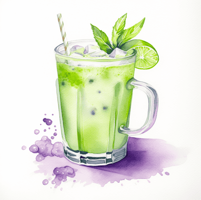 Thai green tea