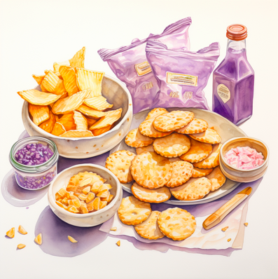 Palm oil in cookies and chips
