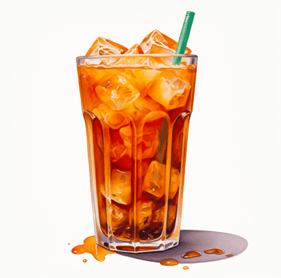 How much caffeine is in thai tea